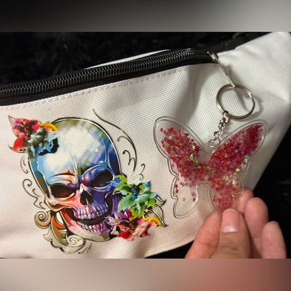 Multicolored skull fanny‎ pack - Picture 3 of 6